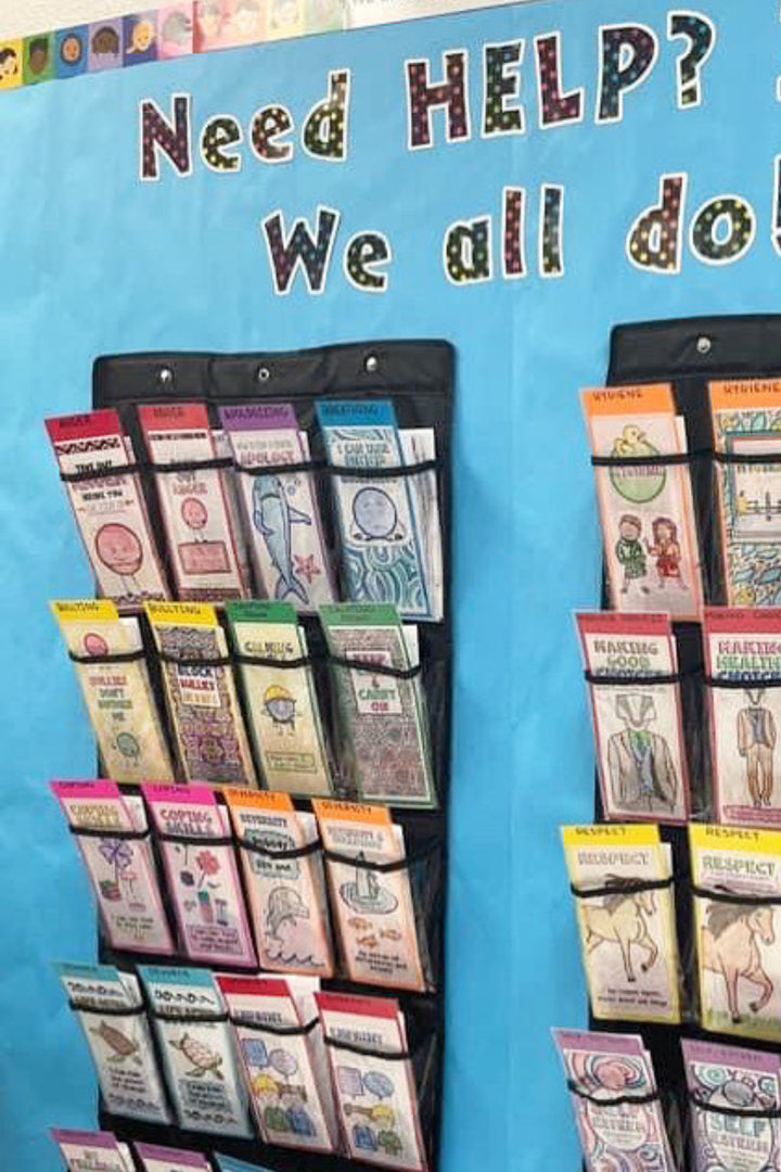 Printed Folded &amp; Shipped Social Emotional Brochures Upper Elementary 50 X 27 topics
