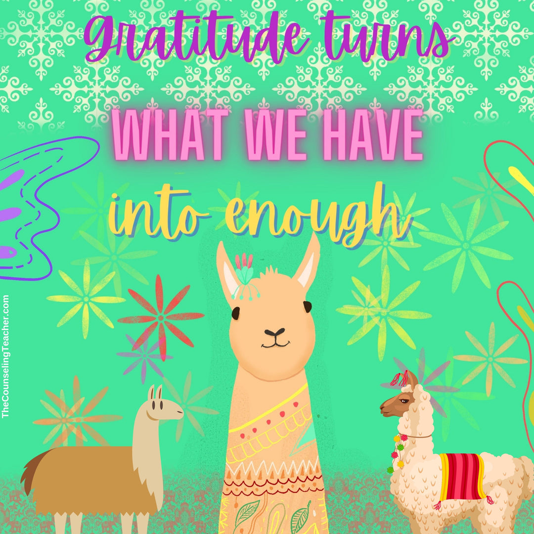 Kindness &amp; Gratitude Journal with the Calma Llama