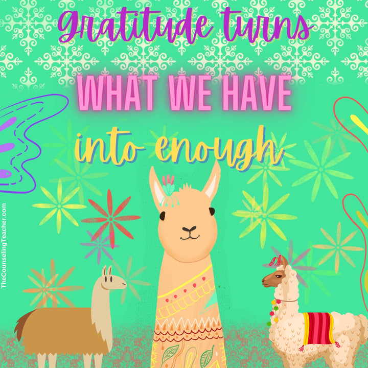 Kindness &amp; Gratitude Journal with the Calma Llama