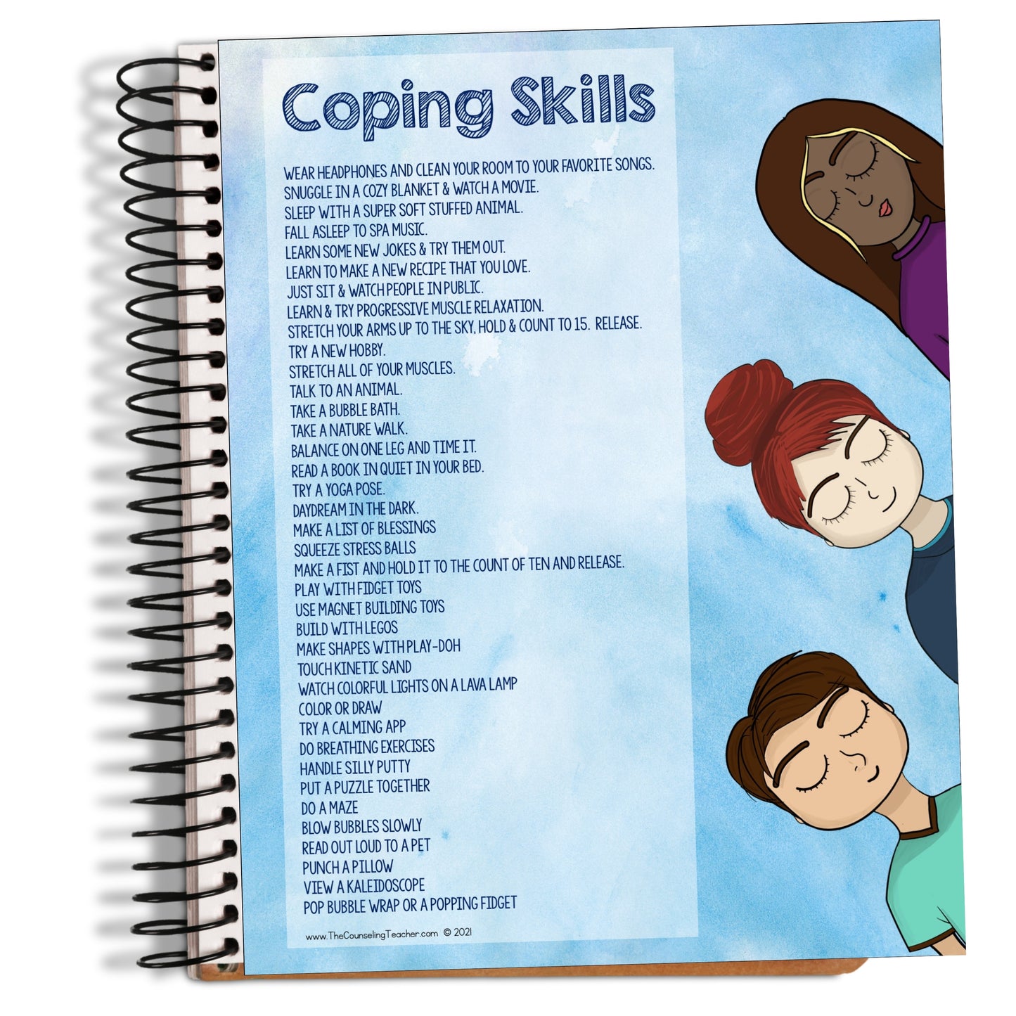 School Counseling Workbook Bundle for Student Support