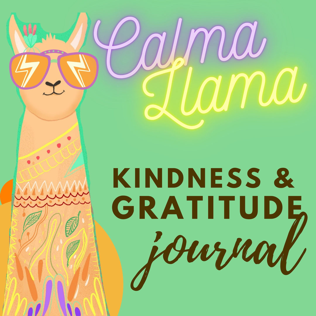 Kindness &amp; Gratitude Journal with the Calma Llama