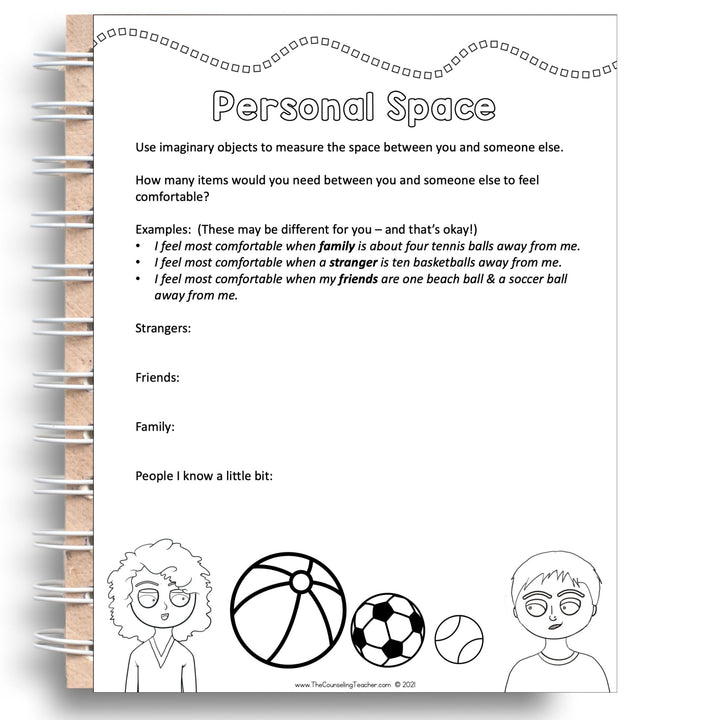 School Counseling Workbook Bundle for Student Support