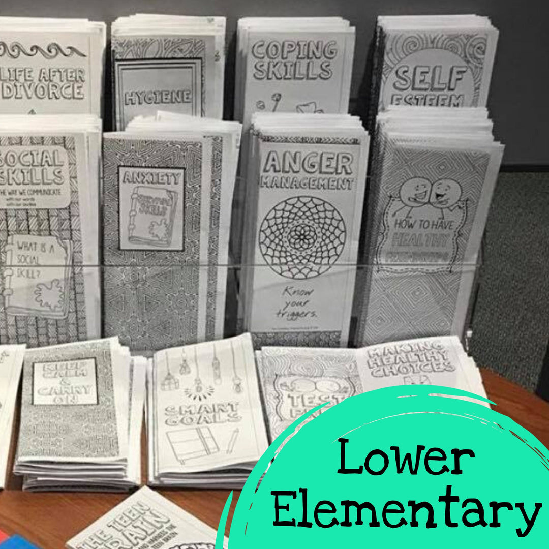 SEL brochure bundle including lower &amp; upper elementary and middle school versions