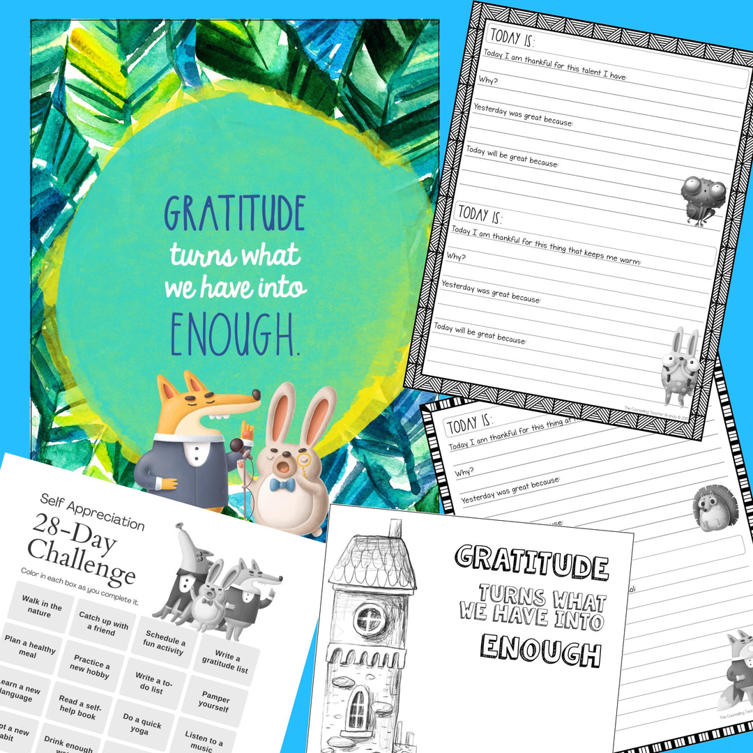 3 Minute Daily Gratitude Journal for Kids
