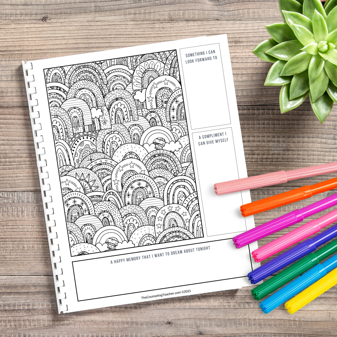 School Counseling Workbook Bundle for Student Support