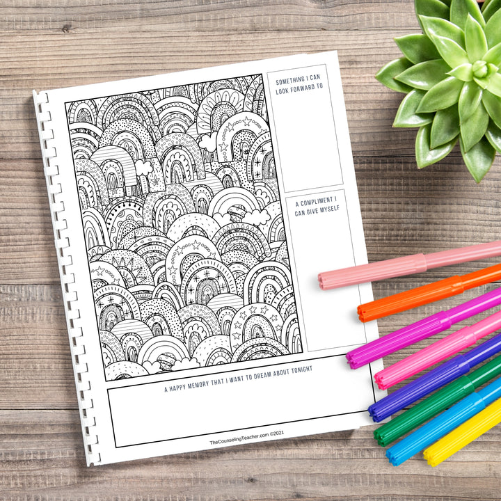 School Counseling Workbook Bundle for Student Support