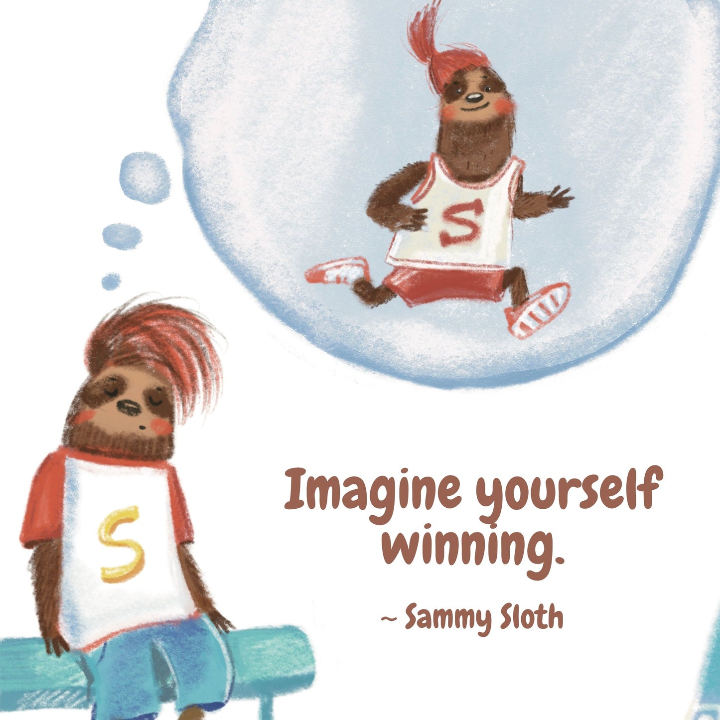 Sammy Sloth's Unhelpful Thoughts Picture Book with Posters