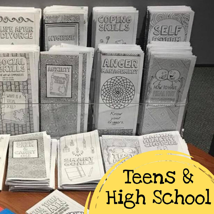 Social Emotional Learning Brochures for Teens (Upper middle and High School)