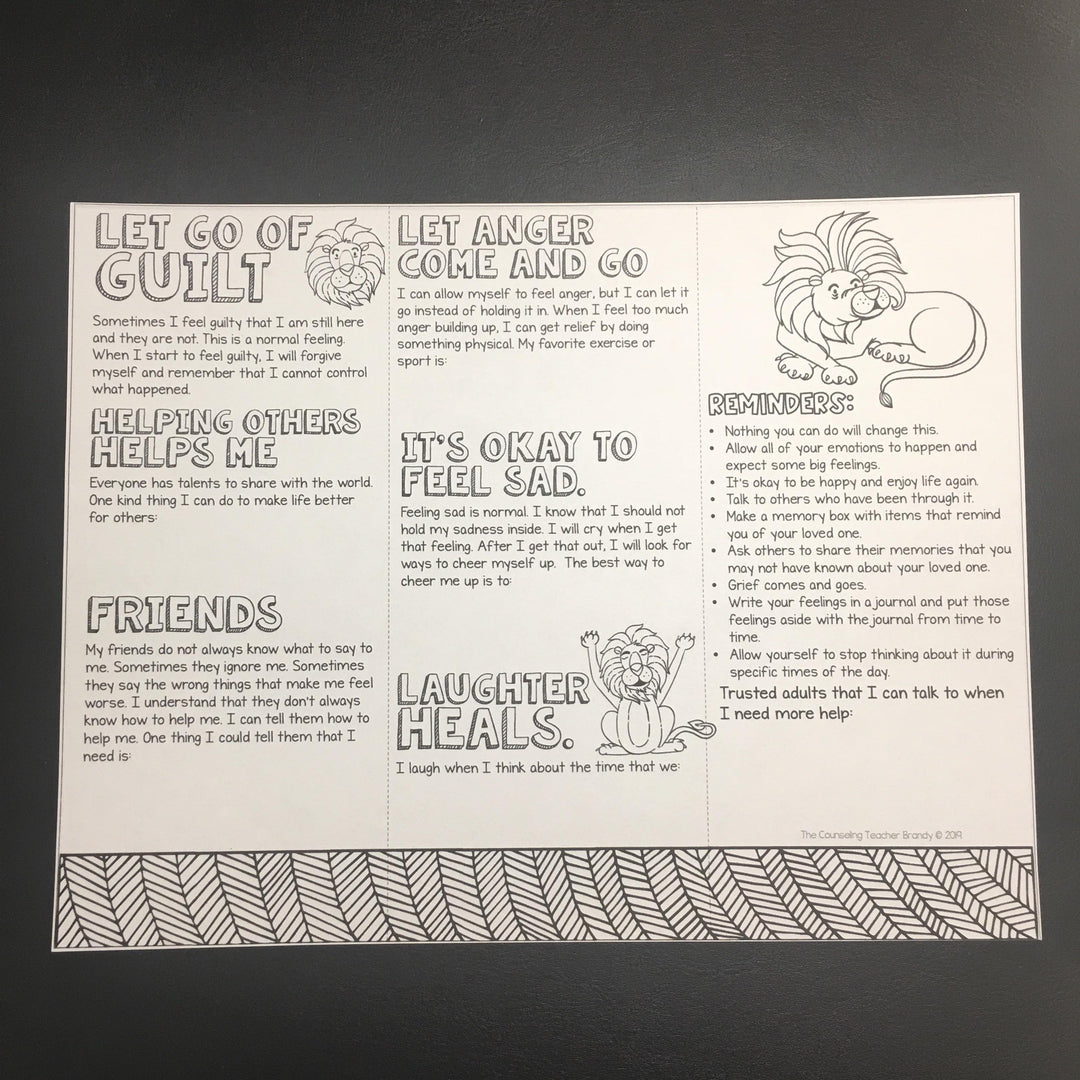 Social Emotional Learning Brochures MEGA bundle