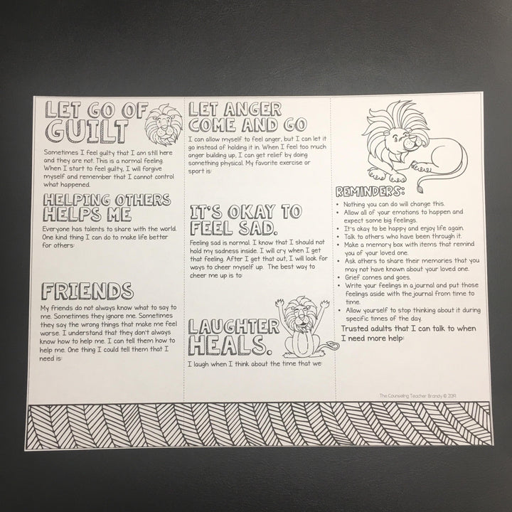 Social Emotional Learning Brochures MEGA bundle