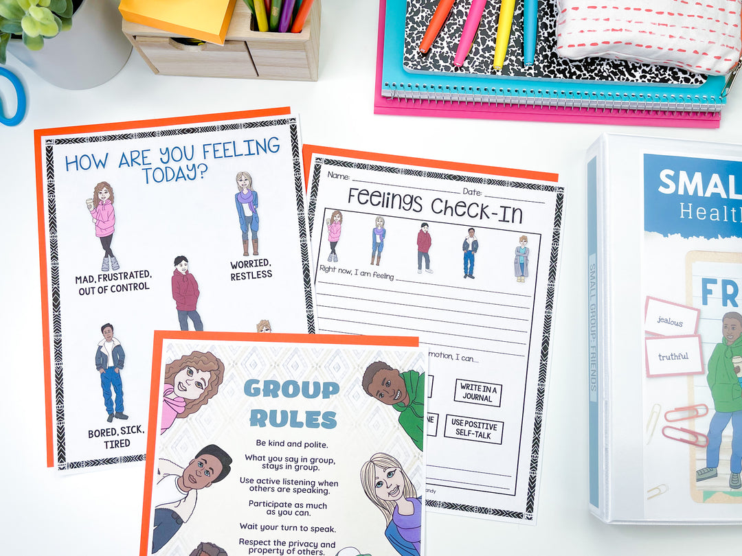 Friendship Small Group Activities for Upper Elementary