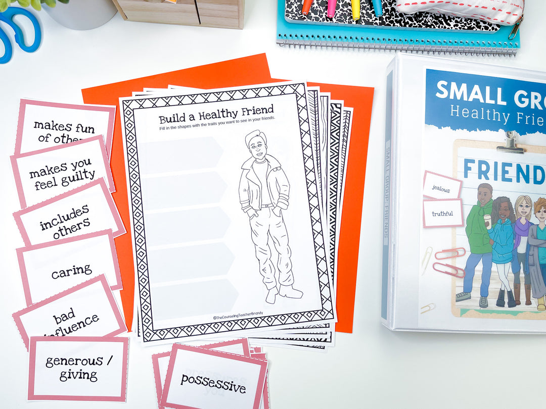 Friendship Small Group Activities for Upper Elementary