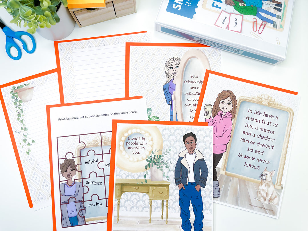 Friendship Small Group Activities for Upper Elementary