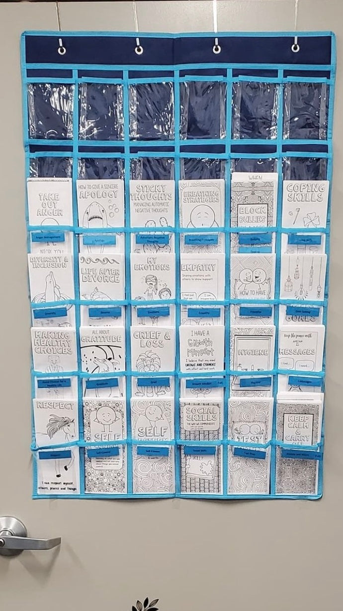 Printed Folded &amp; Shipped Social Emotional Brochures Upper Elementary 50 X 27 topics