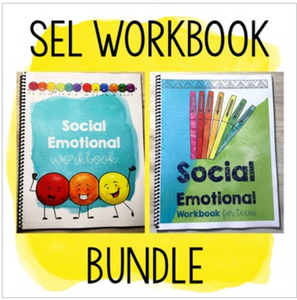 Social Emotional Learning Workbooks Bundle 2nd-12th grade