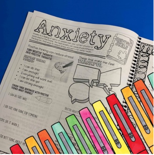 Social Emotional Learning Workbooks Bundle 2nd-12th grade
