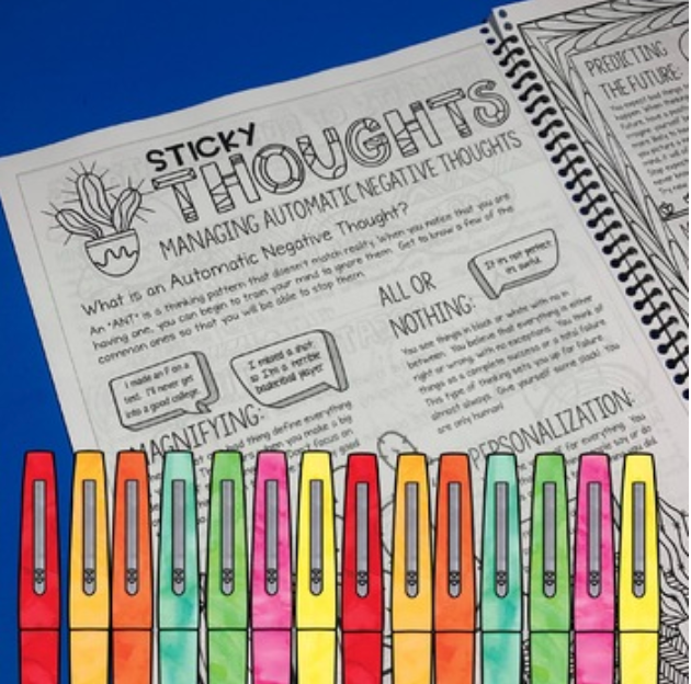 Social Emotional Learning Workbooks Bundle 2nd-12th grade