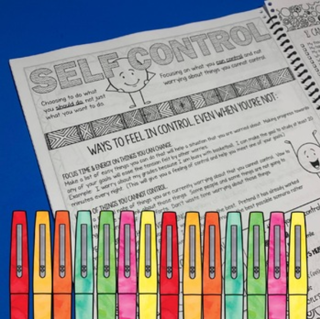 Social Emotional Learning Workbooks Bundle 2nd-12th grade
