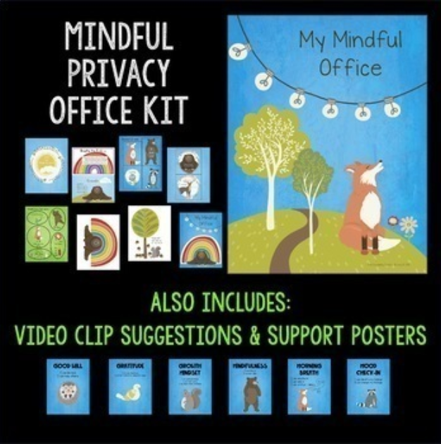 40 week Growth Mindset &amp; Mindfulness Journal Grades 1-3 (digital file only)