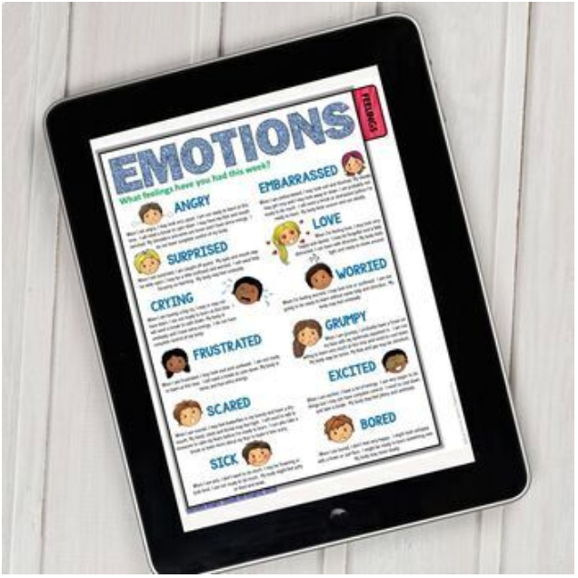Digital Social Emotional Flipbook for Elementary
