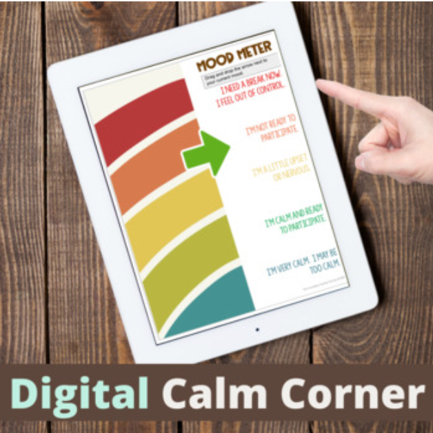 Digital Calm Down Corner for Middle School