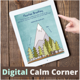Digital Calm Down Corner for Middle School