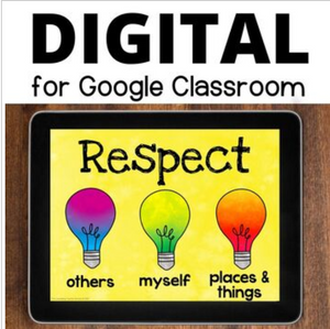 Respect Lesson for Google Slides Grades 2-8th