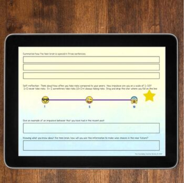 Digital Lesson about the Teen Brain
