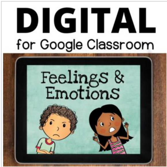 Feelings and Emotions Interactive Lesson for Google Slides