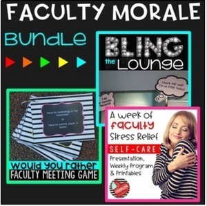 Faculty Morale Resources for Schools