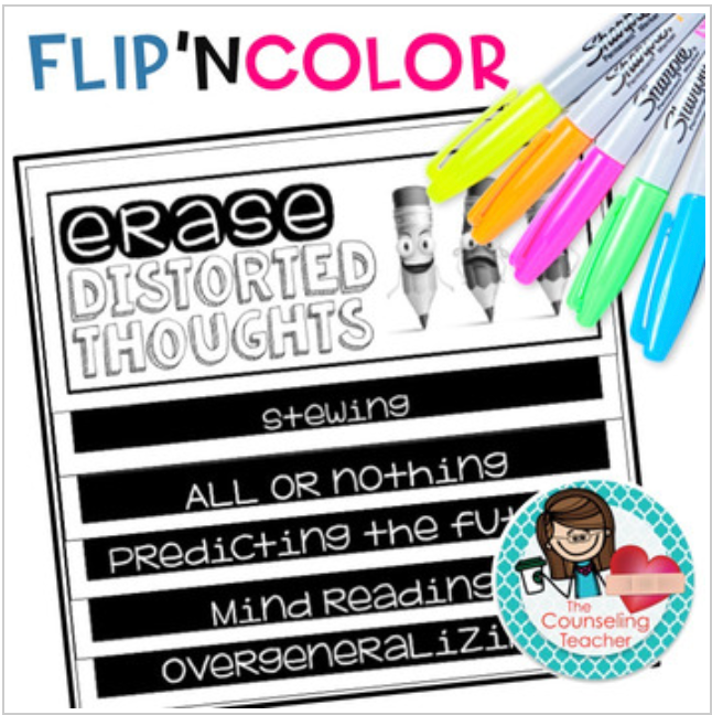 Social Emotional Learning Flipbook Bundle for Upper Elementary and Middle School