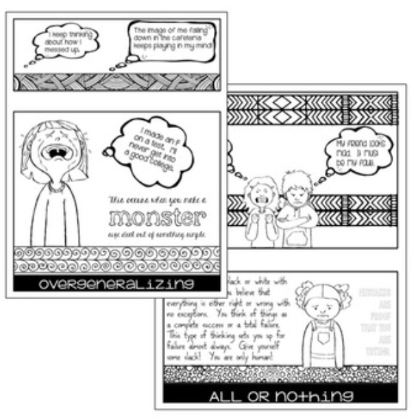 Social Emotional Learning Flipbook Bundle for Upper Elementary and Middle School
