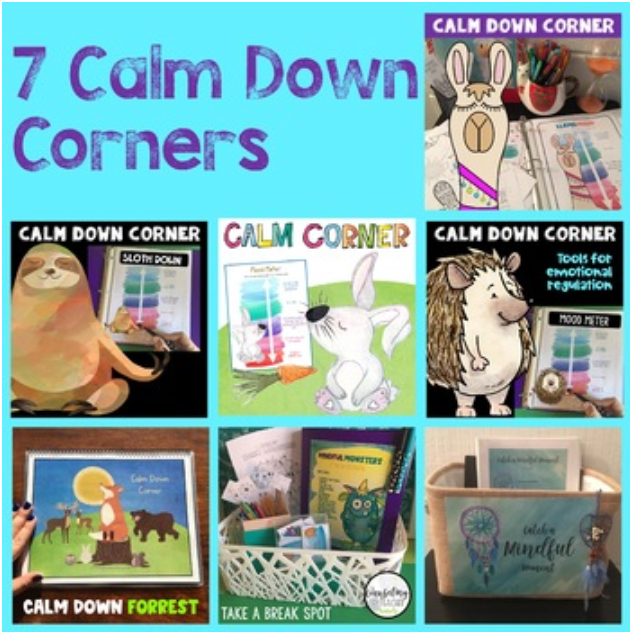 Calm Down Corner Variety Kit with 7 themes