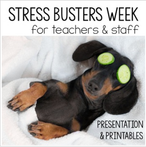 Stress Relief Week Kit for Faculty