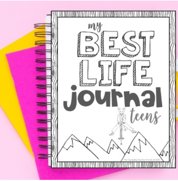 Year Long Mindfulness and Growth Mindset Journal for Teens (digital file only)