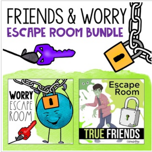 Escape Room Kits for Worry and Healthy Friendships