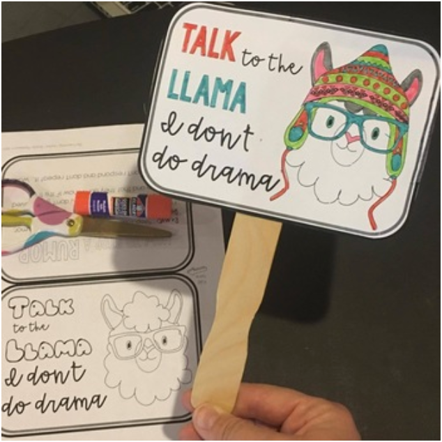 Llama Themed Social Emotional Resource Bundle