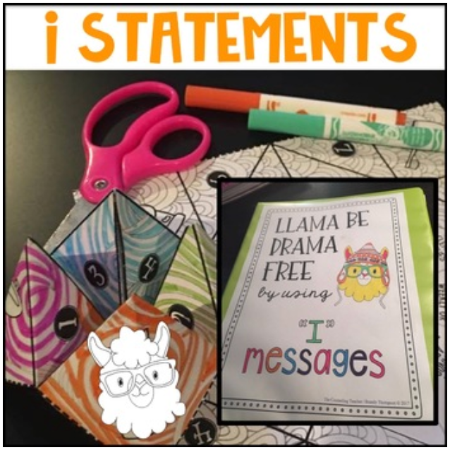 Llama Themed Social Emotional Resource Bundle