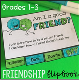 School Counselor Flip Book Bundle Grades 1-3