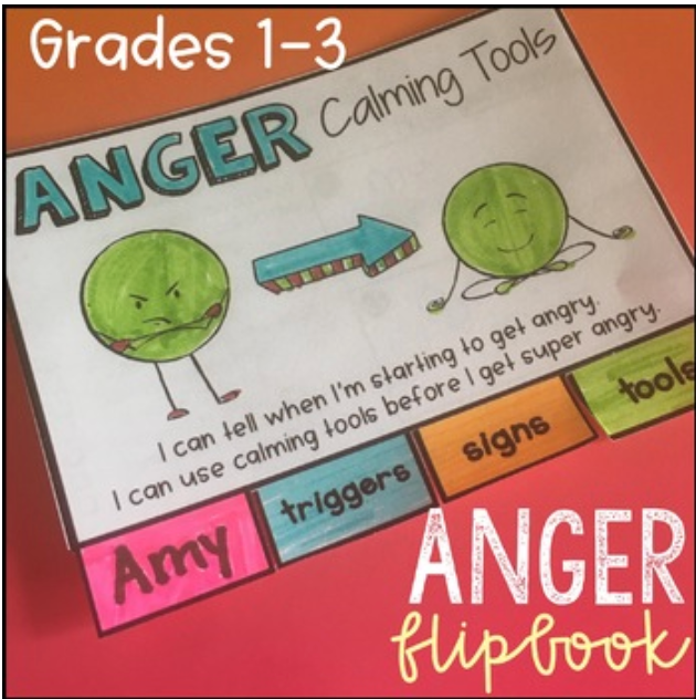 School Counselor Flip Book Bundle Grades 1-3