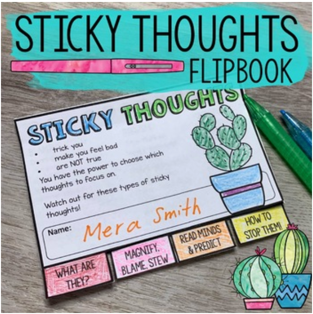 School Counselor Flip Book Bundle Grades 1-3
