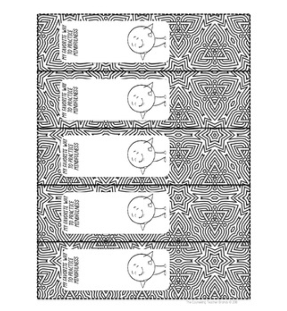 Mindfulness Bookmarks
