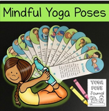 Mindfulness Yoga Pose Cards and Journal for 2nd-6th grade
