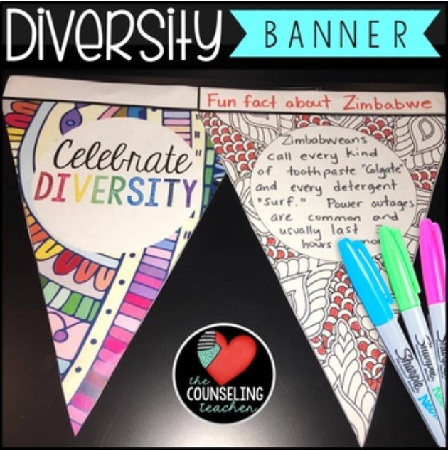 Celebrate Diversity with "Cultures around the World" Pennants