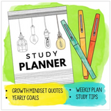 Student Planner with Study Strategies