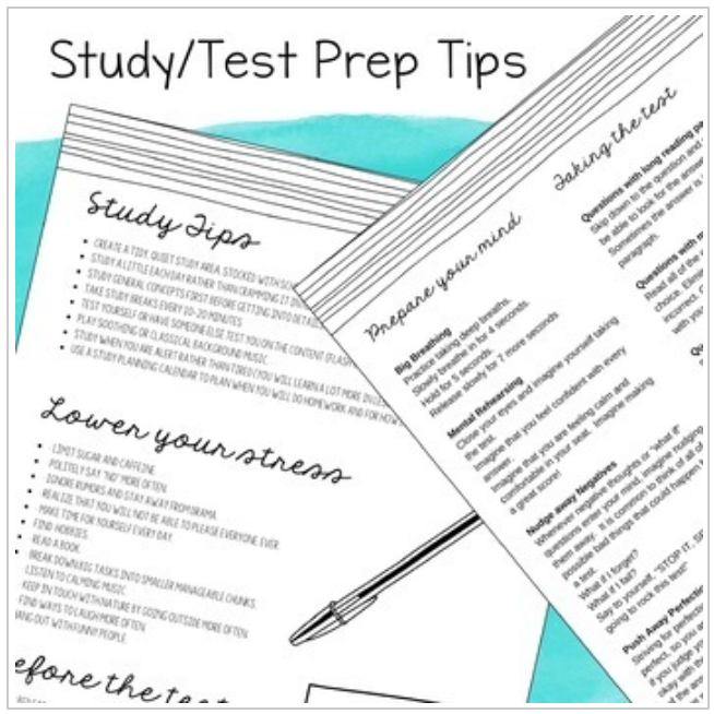 Student Planner with Study Strategies