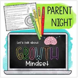 Parent Night Kit - Topic: Build a Growth Mindset in Kids