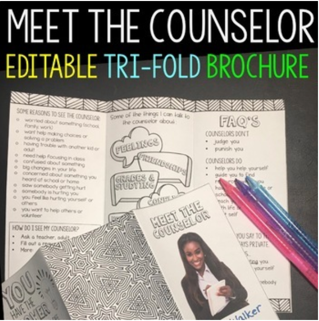 Meet the School Counselor Brochure for Students