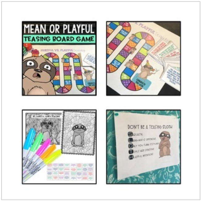 Teasing Flip Book, Presentation and Board Game