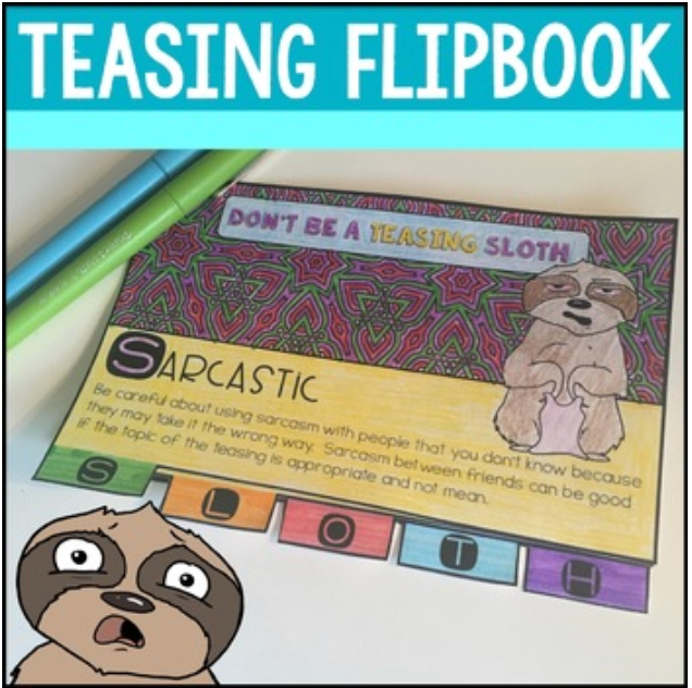 Teasing Flip Book, Presentation and Board Game